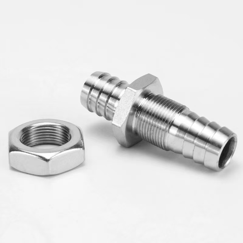 Bulkhead Barbed Fitting
