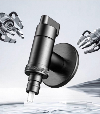 Anti-loosening washing machine water stop valve