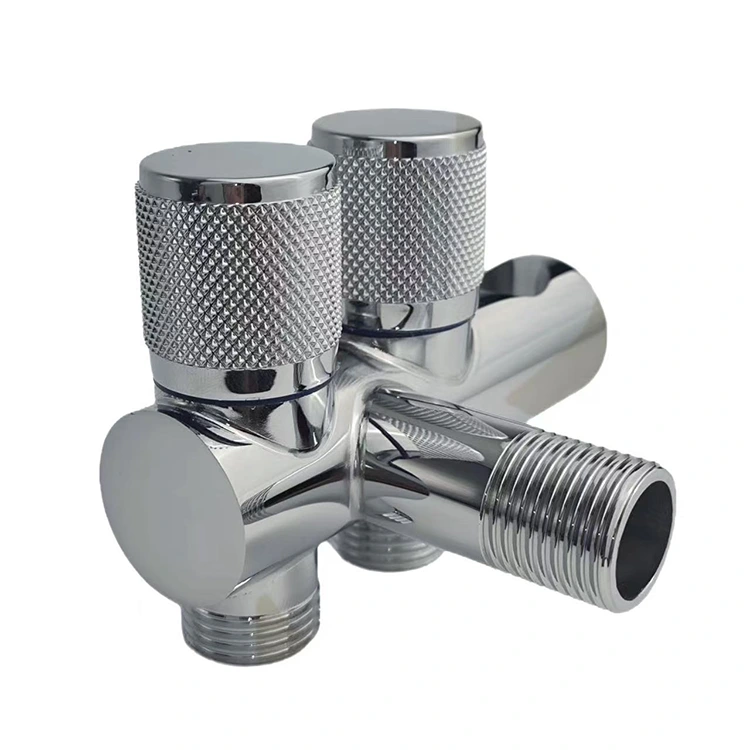 ግድግዳ ላይ የተገጠመ ድርብ አንግል ቫልቭ